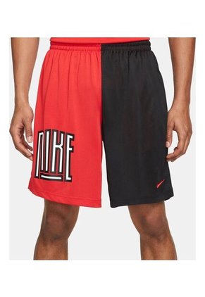 Pantaloneta Deportiva Hombre Nike Dryfit 8In Short Stripe - Rojo