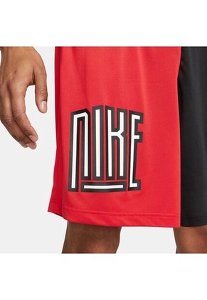 Pantaloneta Deportiva Hombre Nike Dryfit 8In Short Stripe - Rojo