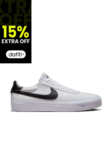 Tenis Nike Court Shot Hombre-Blanco/Negro
