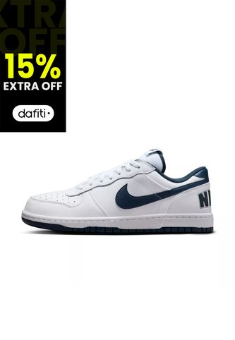 Tenis Nike Big Low Hombre-Blanco/Azul Nike