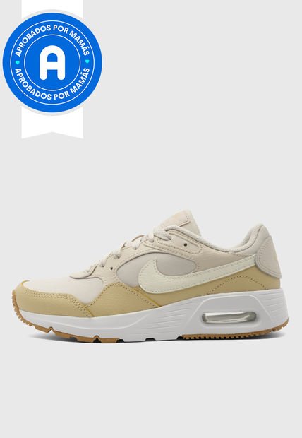 Tenis Lifestyle Beige-Blanco-Amarillo Rubio NIKE Air Max SC