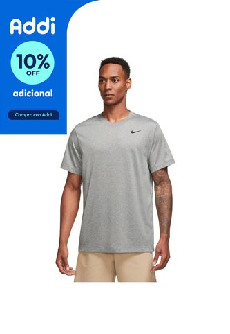 Camiseta Nike Dri Fit Tee Reset-Gris Nike