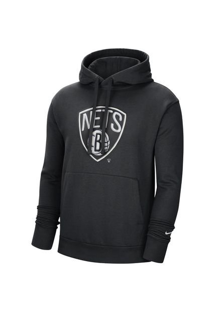 Buzo Hombre Nike Brookyln Fleece Essential Team Negro