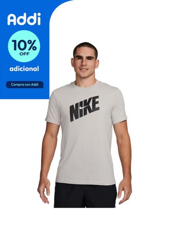 Camiseta Nike Dri Fit Hbr Novelty Graphic Tees-Blanco Nike
