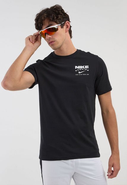 Camiseta Negro-Blanco NIKE Dri-FIT