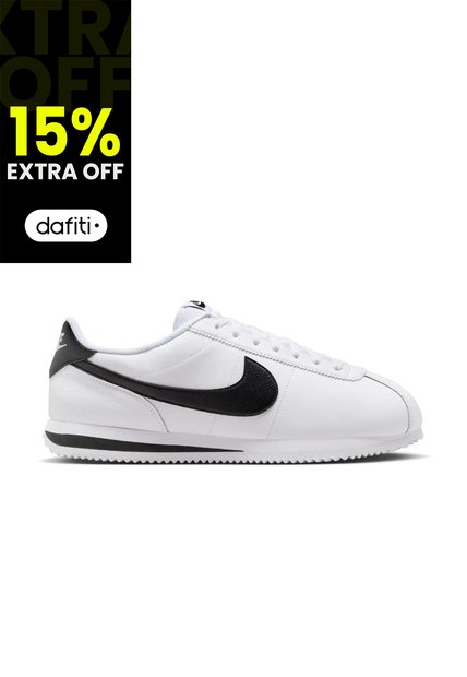 Tenis Nike Cortez Sportswear-Blanco/Negro