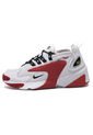 Tenis Lifestyle Blanco-Negro-Rojo Nike Zoom 2k de Nike