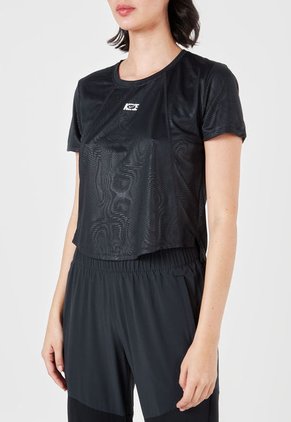 Camiseta Negro-Gris Nike Dri-FIT Icon Clash
