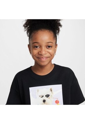 Camiseta Unisex Niño Lifestyle Nike Sportswear Negro