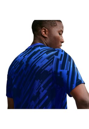 Camiseta Nike M Df Acd Ss Top Aop Hombre-Azul