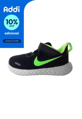 Tenis Nike Revolution 5 Tdv Niños-Azul Navy Nike