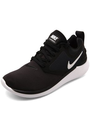 Tenis Running Negro-Blanco Nike Lunarsolo