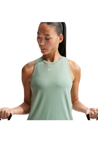Camiseta Sin Mangas Nike One Classic Df Tank Mujer-Verde Nike