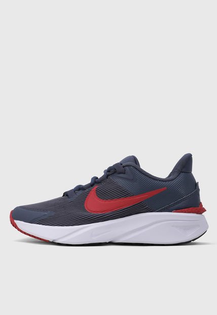 Tenis Running Azul Navy-Blanco-Rojo NIKE Star Runner 4