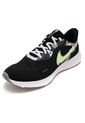 Tenis Running Negro-Verde-Blanco Nike Revolution 5 de Nike