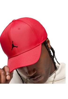 Gorra Nike U J Rise Cap S Cb Mtl Jm Hombre-Rojo