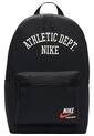 Morral Hombre Nike Heritage Backpack - Ath Dept - Negro de Nike