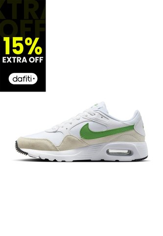 Tenis Nike Air Max Sc Nsw Running Mujer-Blanco/Verde Nike