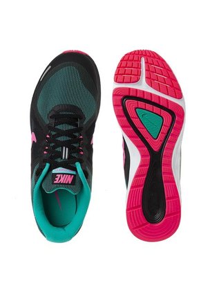 Running Negro-Verde-Rosa Nike Wmns Dual Fusion X 2