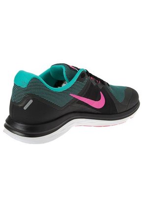 Running Negro-Verde-Rosa Nike Wmns Dual Fusion X 2