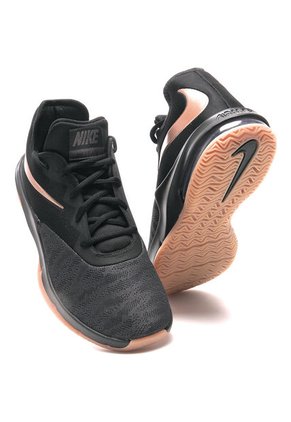Tenis Basketball Negro-Oro Rosa Nike Air Max Infuriate III Low