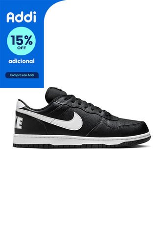 Tenis Nike Big Low Hombre-Negro Nike