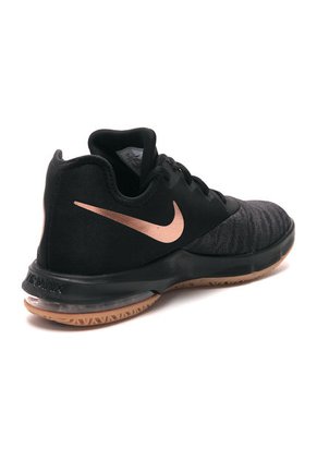 Tenis Basketball Negro-Oro Rosa Nike Air Max Infuriate III Low