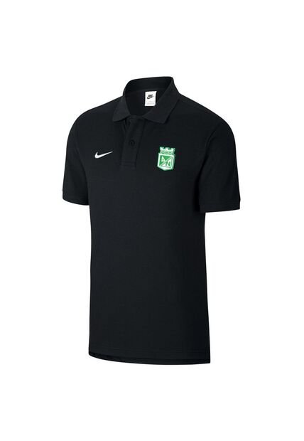 Polo Hombre Nike Atlético Nacional 2022 - Polo Negro