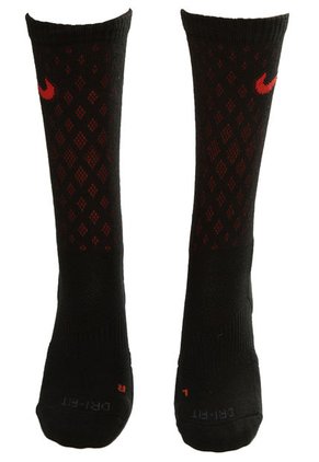 Trio Calcetines Negro-Blanco-Gris-Rojo Nike 3PPK DRI-FIT TRIPLE FLY