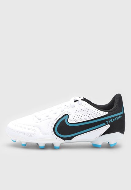 Guayo Blanco-Negro-Turquesa Nike Kids Jr. Legend 9 CLub