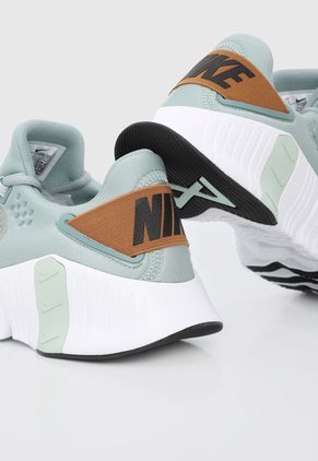 Tenis Training Verde-Blanco-Café Nike Free Metcon 4