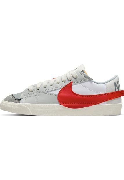 Tenis Hombre Nike Blazer Low '77 Jumbo R - Rojo