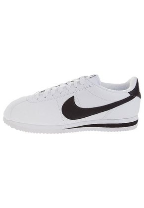 Tenis Lifestyle Blanco/Negro Nike Cortez Basic Leather
