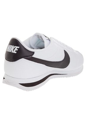 Tenis Lifestyle Blanco/Negro Nike Cortez Basic Leather