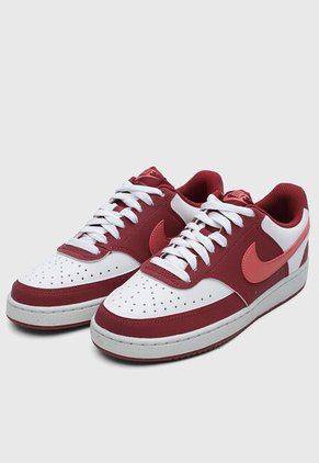Tenis NIKE Court Vision Low Rojo