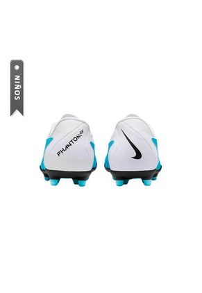 Guayos Nike Phantom Gx Club Niños-Azul/Blanco