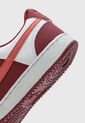 Tenis NIKE Court Vision Low Rojo de Nike