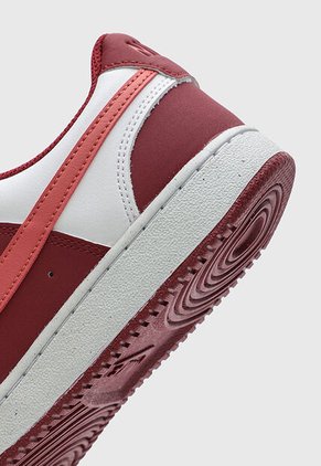 Tenis NIKE Court Vision Low Rojo