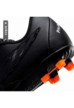 Guayos Nike Phantom Gx Club Gs Niños-Negro
