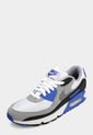 Tenis Lifestyle Blanco-Azul-Negro Nike Air Max 90 de Nike