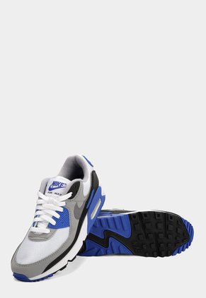 Tenis Lifestyle Blanco-Azul-Negro Nike Air Max 90
