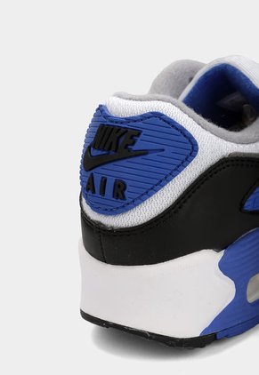 Tenis Lifestyle Blanco-Azul-Negro Nike Air Max 90