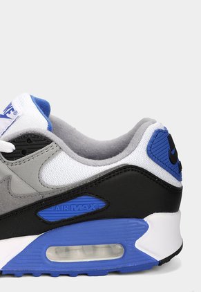 Tenis Lifestyle Blanco-Azul-Negro Nike Air Max 90