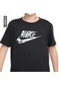 Camiseta Nike K Nsw Tee Club Ssnl Camo Niño-Negro de Nike