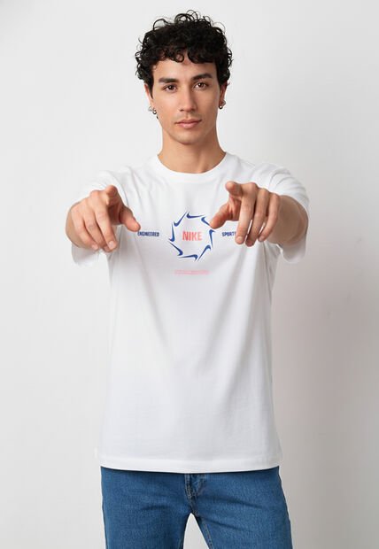Camiseta NIKE Marfil