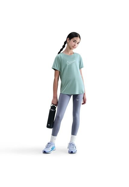 Camiseta Unisex Niño Lifestyle Nike One Fitted Verde