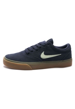 Tenis Skateboarding Azul-Beige Nike Sb Chage  Suede
