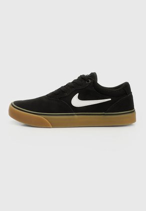 Tenis Skateboarding Negro-Café-Blanco Nike SB Chron 2