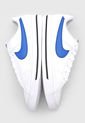 Tenis Lifestyle Blanco-Azul-Negro Nike Kids Court Legacy de Nike