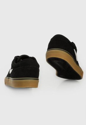 Tenis Skateboarding Negro-Café-Blanco Nike SB Chron 2